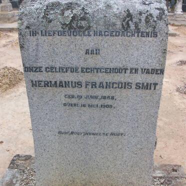 SMIT Hermanus Francois 1858-1909
