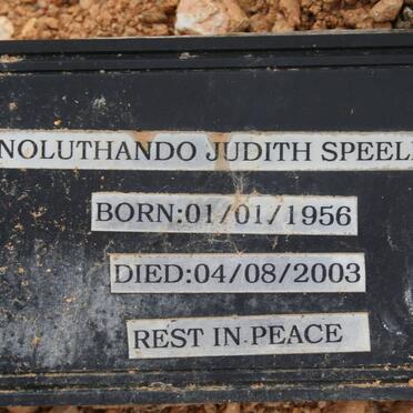SPEELMAN Noluthando Judith 1956-2003