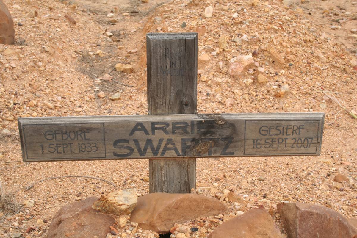 SWARTZ Arrie 1933-2007