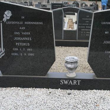 SWART Johannes Petrus 1915-1995 &amp; Johanna Magrietha Hendrika BOTHMA 1908-1979