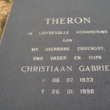 THERON Christiaan Gabriel 1933-1998
