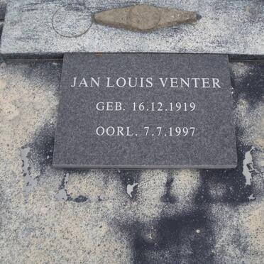 VENTER Jan Louis 1919-1997