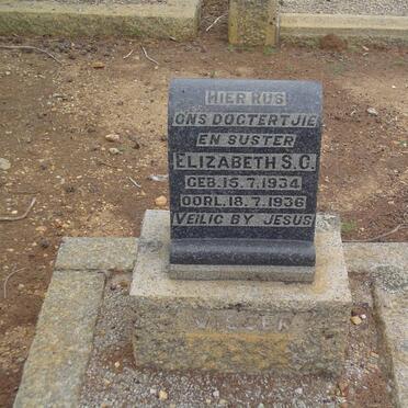 VISSER Elizabeth S.C. 1934-1936