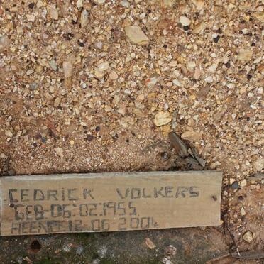 VOLKERS Cedrick 1955-2004