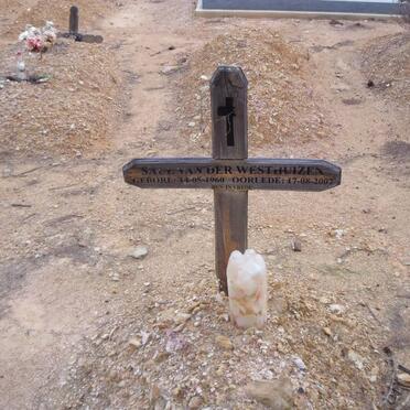 WESTHUIZEN Saul, van der 1960-2007