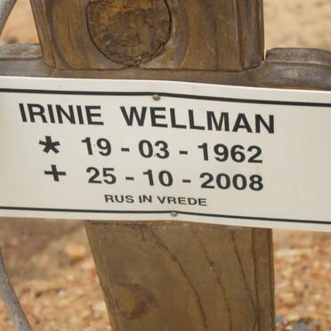 WELLMAN Irinie 1962-2008