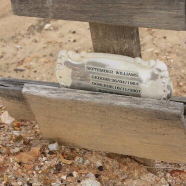 WILLIAMS September 1964-2007