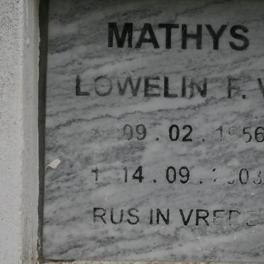 MATHYS Lowelin F.V. 1956-2003