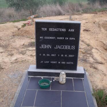 ? John Jacobus 1957-2007