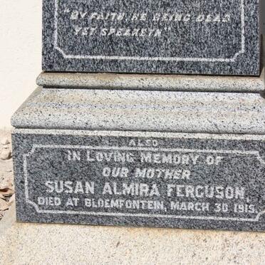FERGUSON George R. 1829-1896 &amp; Susan Almira -1915