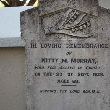MURRAY Kitty M. -1928