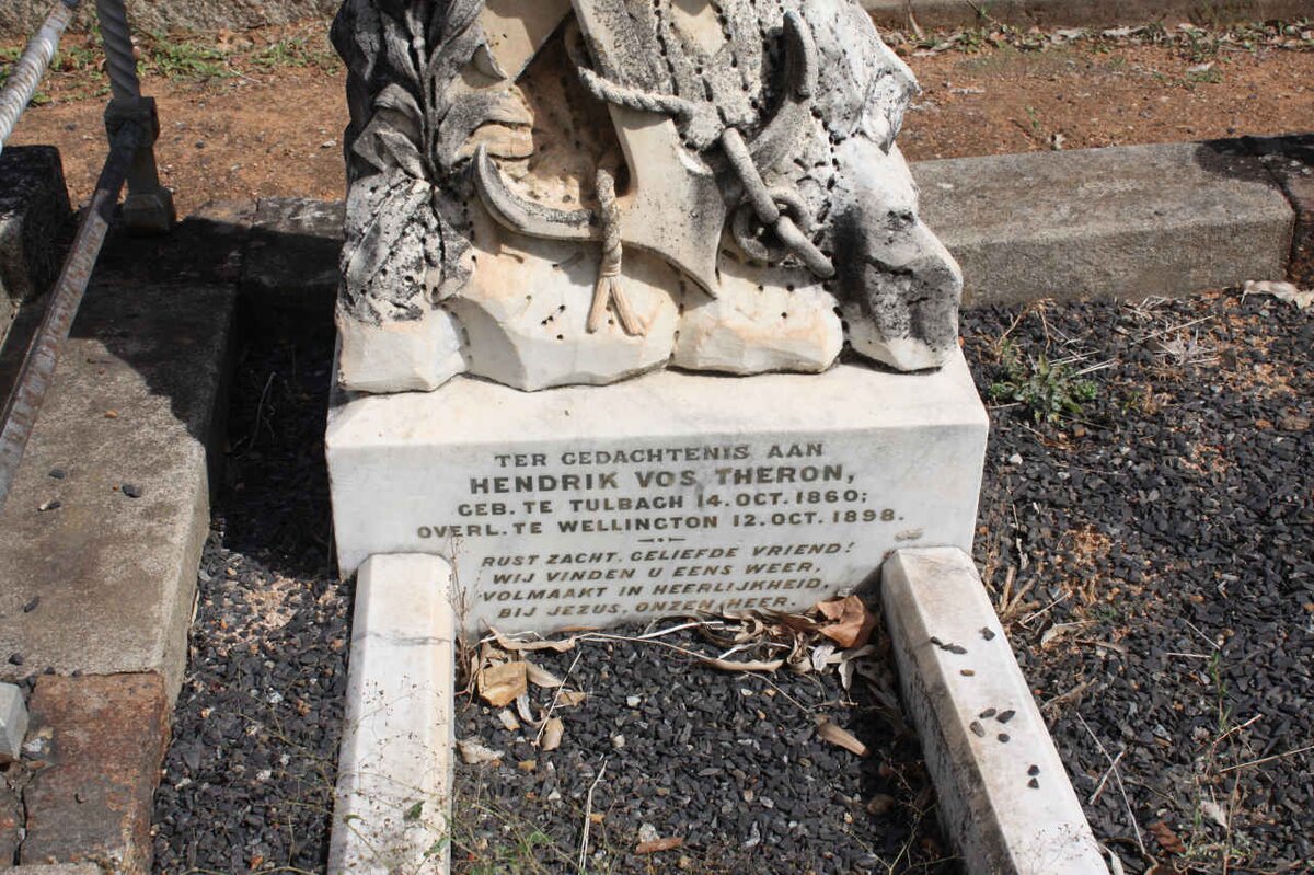 THERON Hendrik Vos 1860-1898
