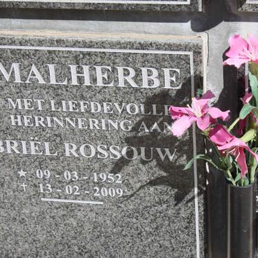 MALHERBE Gabriel Rossouw 1952-2009