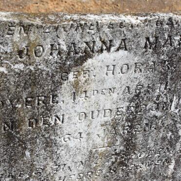 ?? Johanna Maria nee HORAK -1899