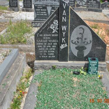 WYK Sarah Maria, van 1906-1969