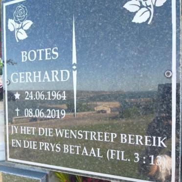 BOTES Gerhard 1964-2019