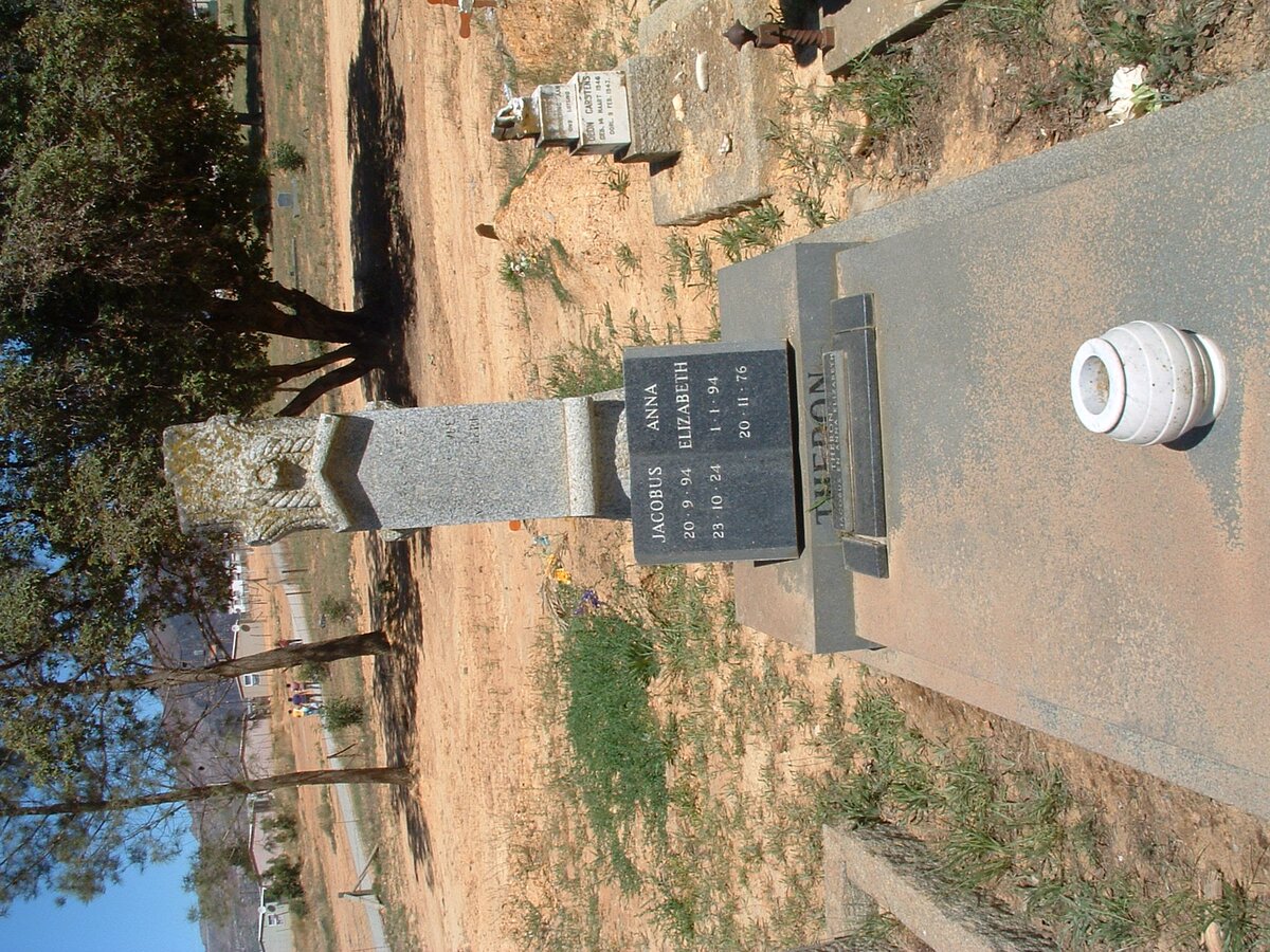 THERON Jacobus 1894-1924 &amp; Anna Elizabeth 1894-1976