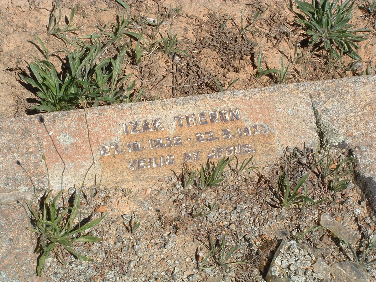 THERON Izak 1932-1933