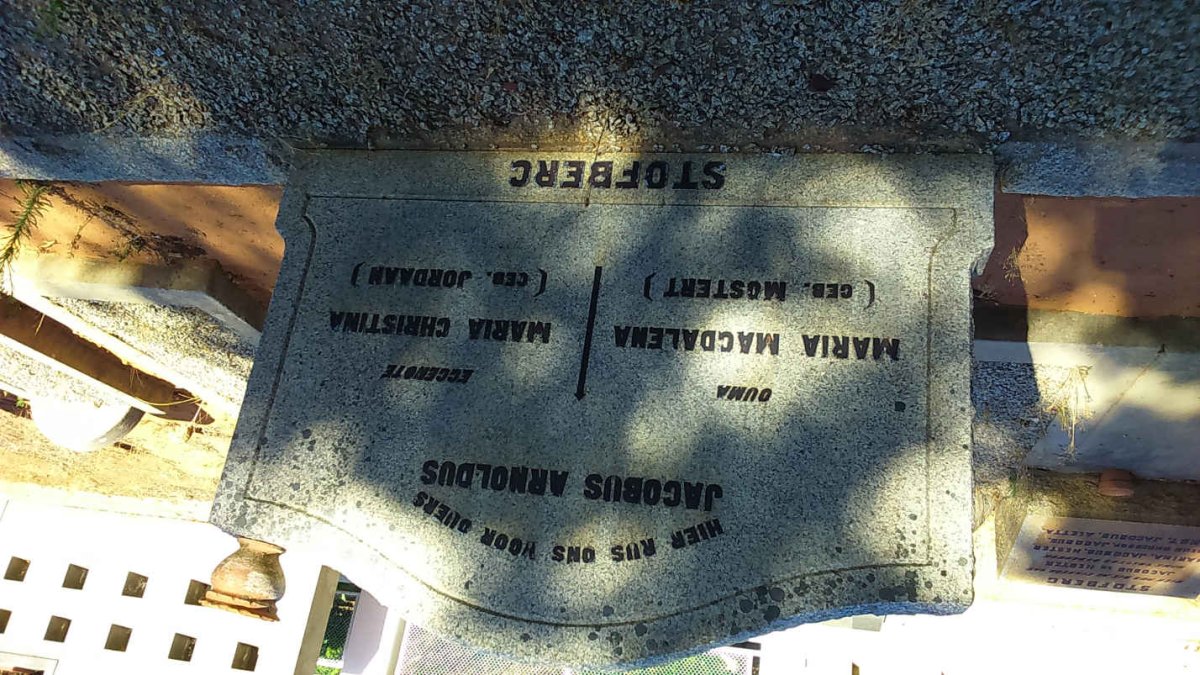 STOFBERG Jacobus Arnoldus :: STOFBERG Maria Magdalena nee MOSTERT :: STOFBERG Maria Christina nee JORDAAN