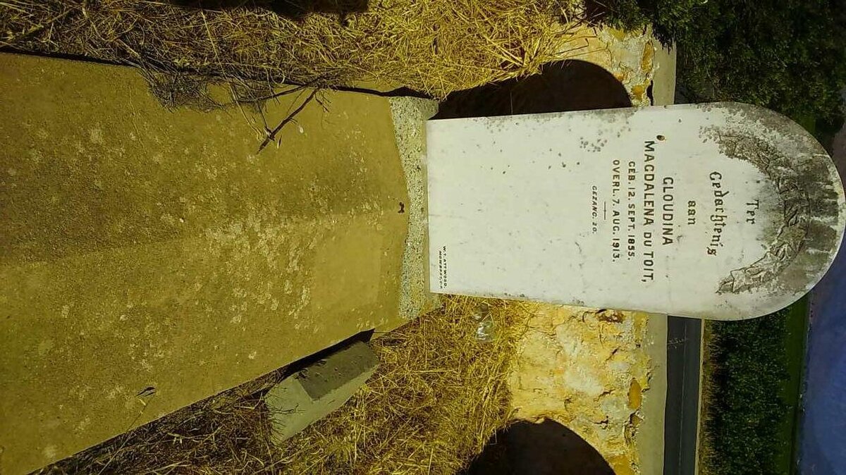 TOIT Gloudina Magdalena, du 1855-1913