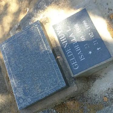 GELDENHUYS Mattheus J. 1903-1959 &amp; Isabella L.1908-1999