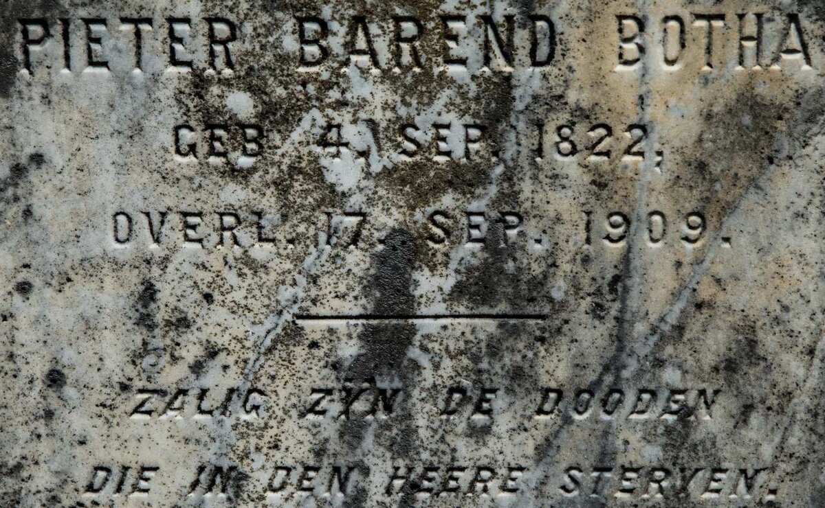 BOTHA Pieter Barend 1822-1909