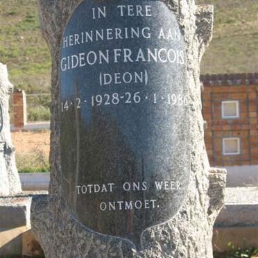 MALHERBE  Gideon Francois 1928-1986