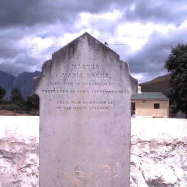 BOTHA Martha Maria 1832-1895