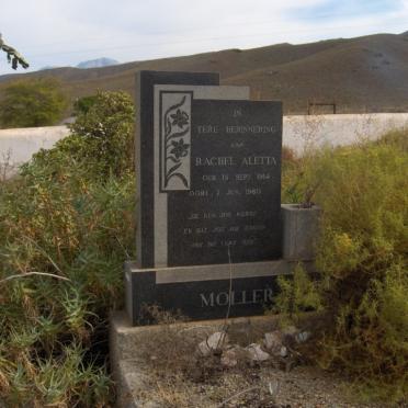 MOLLER Rachel Aletta 1914-1960