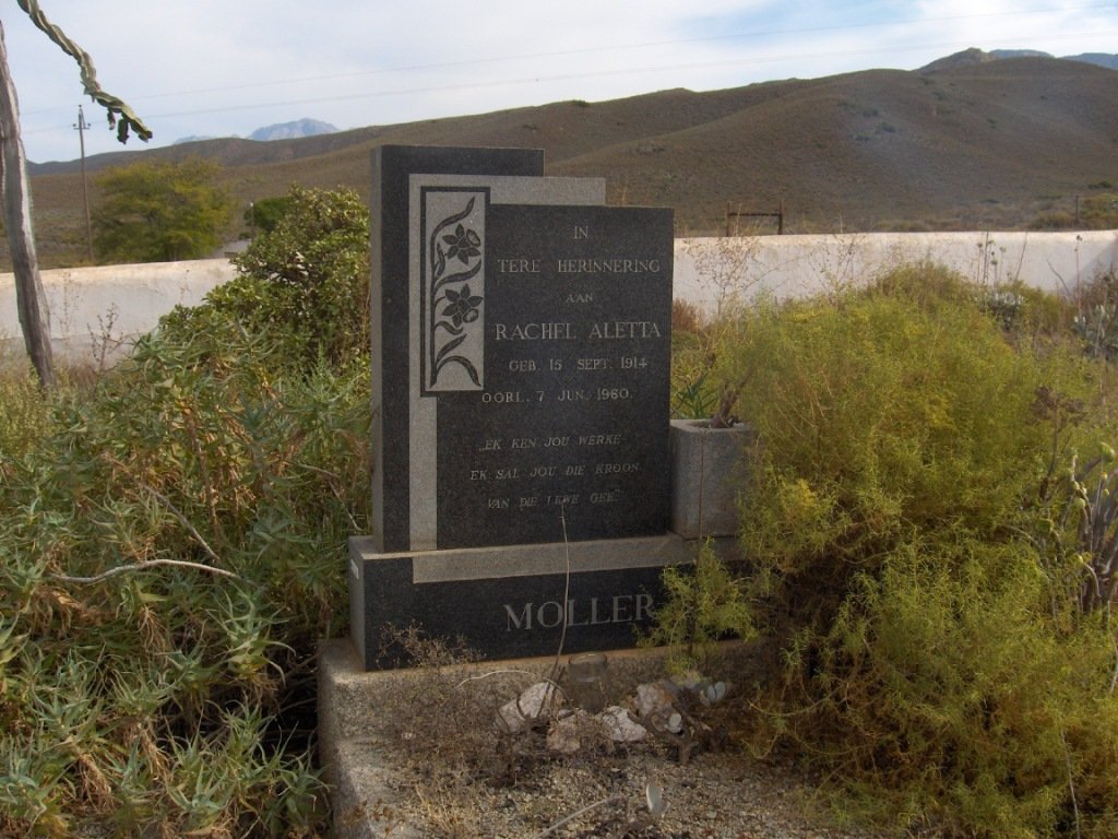 MOLLER Rachel Aletta 1914-1960