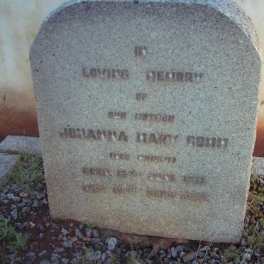 GOMM Johanna Mary nee ? 1877-19??