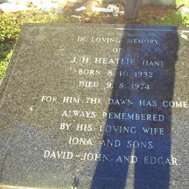 HEATLIE J.H. 1932-1974