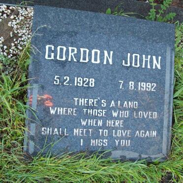 JOHN Gordon 1928-1992