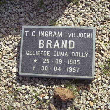 BRAND T.C. nee INGRAM nee VILJOEN 1905-1987