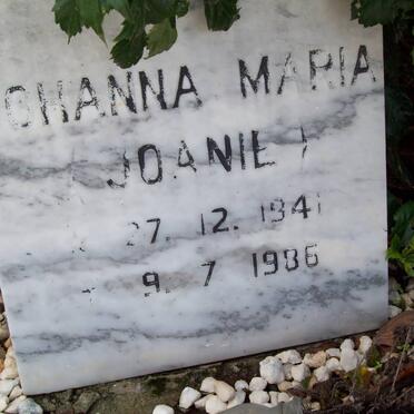 BURGER Jacobus Petrus Chatillon 1937- :: BURGER Johanna Maria 1941-1986