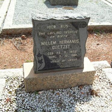 COETZEE Willem Hermanus 1952-1961