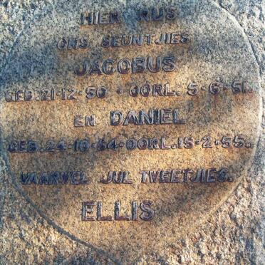 ELLIS Jacobus 1950-1951 :: ELLIS Daniel 1954-1955
