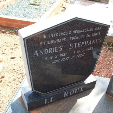 ROUX Andries Stephanus, le 1935-1993
