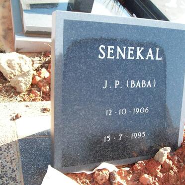 SENEKAL J.P. 1906-1995