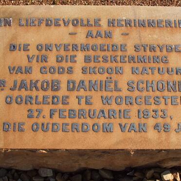 SCHONKEN Jakob Daniel -1943