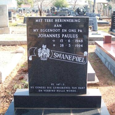 SWANEPOEL Johannes Paulus 1948-1994