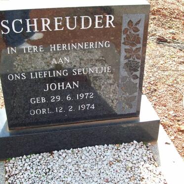 SCHREUDER Johan 1972-1974