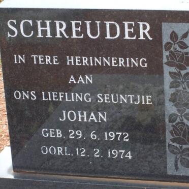 SCHREUDER Johan 1972-1974
