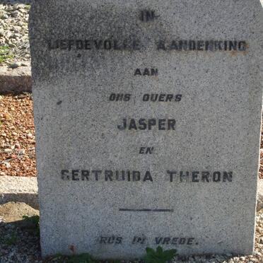 THERON Jasper &amp; Gertruida