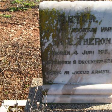 THERON Pieter -1911