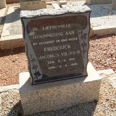 VILJOEN Frederick Jacobus 1901-1946