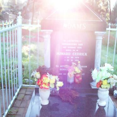 ADAMS Howard Cedrick 1976-1999