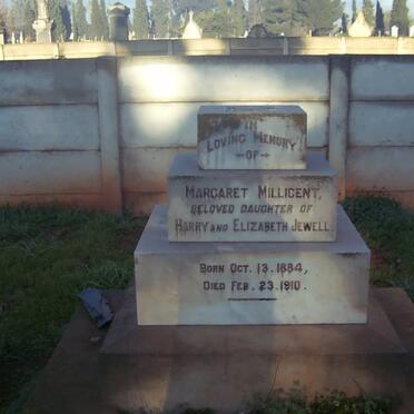 JEWELL Margaret Millicent 1884-1910