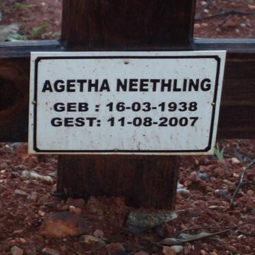 NEETHLING Agetha 1938-2007