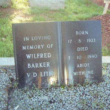 LITH Wilfred Barker, v.d. 1923-1990